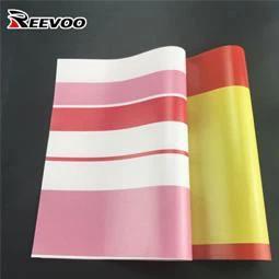 laminatsiyalangan PVC chiziqli taroq material quyosh soyasi uchun