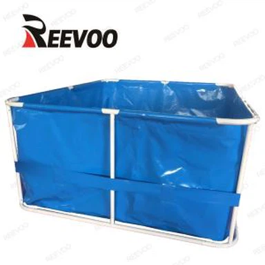 Pvc metall baliq hovuzi